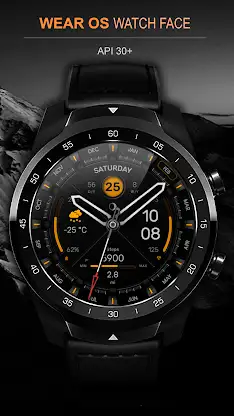 WFP 307 Modern watch face screenshot 6