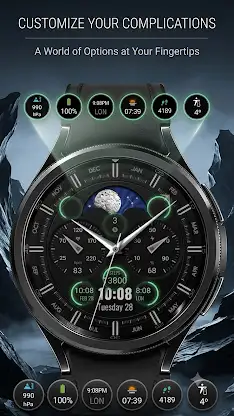 WFP 309 Elegant watch face screenshot 6