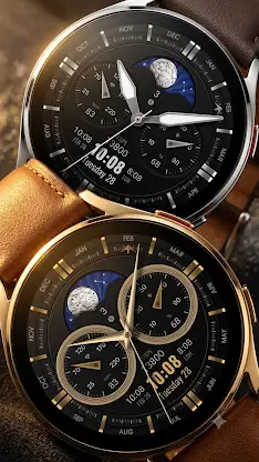 WFP 309 Elegant watch face screenshot 2