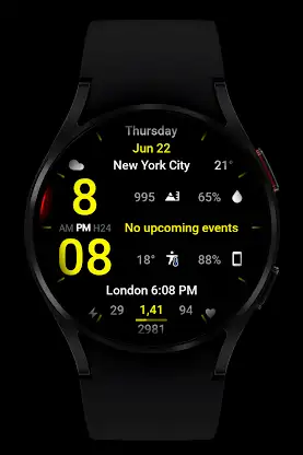 WR 001 Digital Watch Face screenshot 6