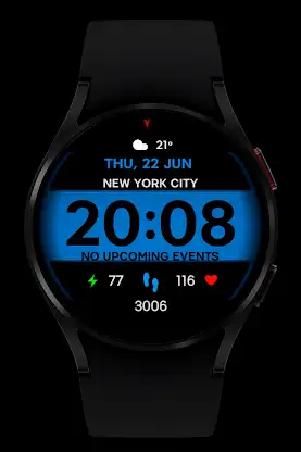 WR 002 Digital Watch Face screenshot 7