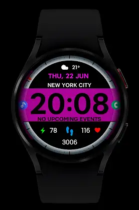 WR 002 Digital Watch Face screenshot 5
