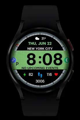 WR 002 Digital Watch Face screenshot 2