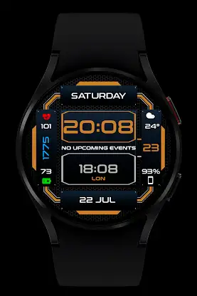 WR 006 Duo Digital Watch Face screenshot 6