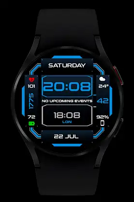 WR 006 Duo Digital Watch Face screenshot 2