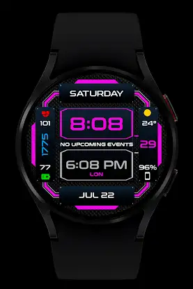 WR 006 Duo Digital Watch Face screenshot 5