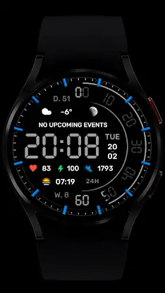 WR 014 Digital Watch Face screenshot 7