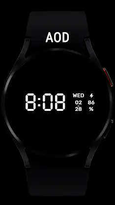 WR 014 Digital Watch Face screenshot 8