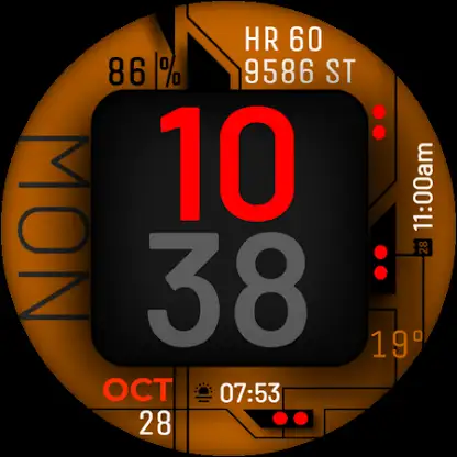 Watch Face WF101 screenshot 9