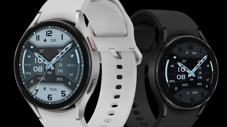 Water Blue Texture ZKin Watch screenshot 1
