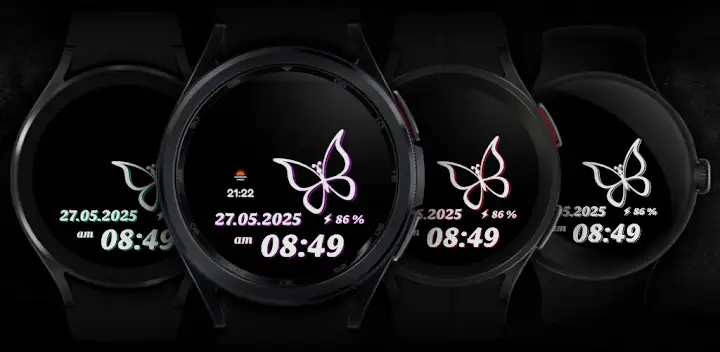 Butterfly Silver — Android app banner