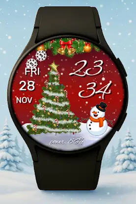 Winter Holidays watch face screenshot 2