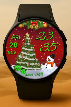 Winter Holidays watch face screenshot 5