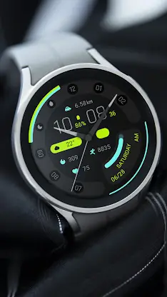 Wise Blue For Wear OS screenshot 2