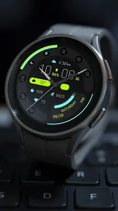 Wise Blue For Wear OS screenshot 5