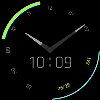 Wise Blue For Wear OS screenshot 7