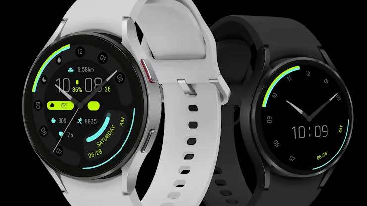 Wise Blue For Wear OS screenshot 1