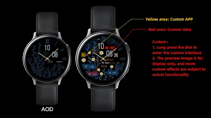 Yellow Flower For Wear OS screenshot 1