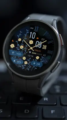 Yellow Flower For Wear OS screenshot 8