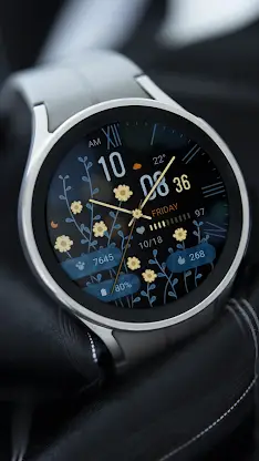 Yellow Flower For Wear OS screenshot 7