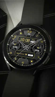 Yellow Function For Wear OS screenshot 6