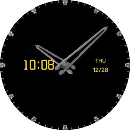Yellow Function For Wear OS screenshot 8