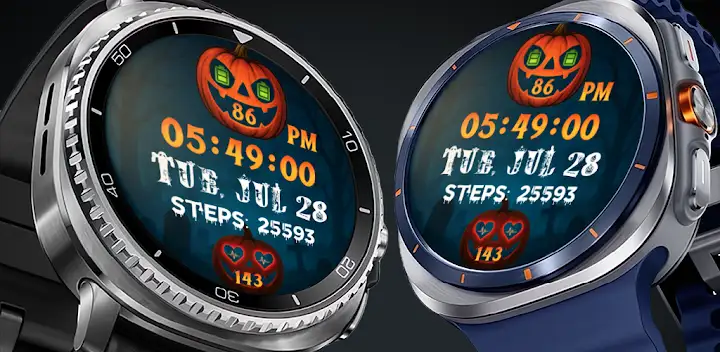 Halloween Forest Watch Face — Android app banner