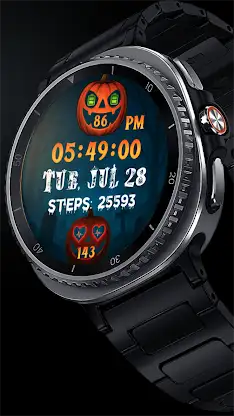 Halloween Forest Watch Face screenshot 3