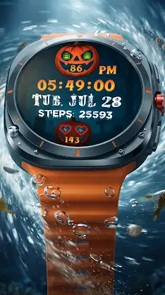 Halloween Forest Watch Face screenshot 1