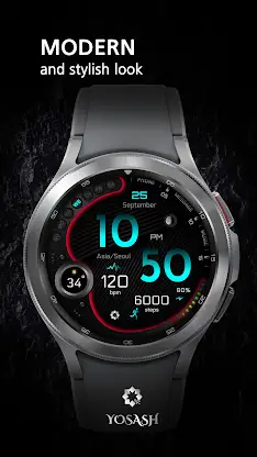 A415 Neon Digital Wear OS screenshot 2