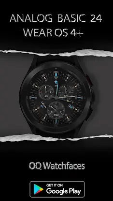 Analog Basic 24  Wear OS 4+ screenshot 3