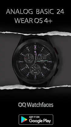 Analog Basic 24  Wear OS 4+ screenshot 6