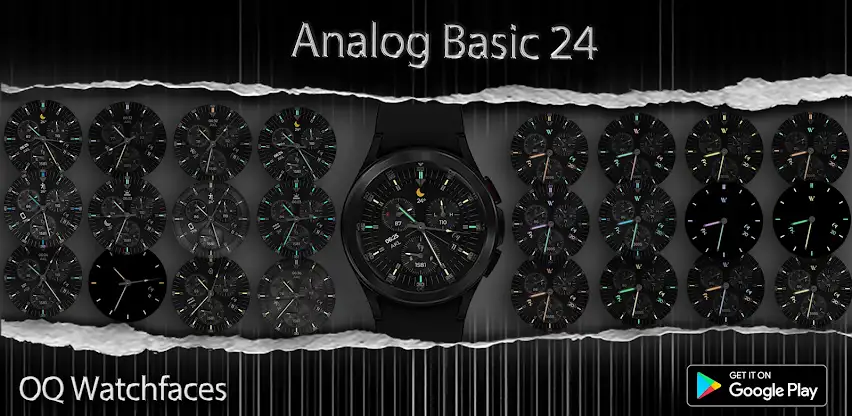 Analog Basic 24  Wear OS 4+ screenshot 7