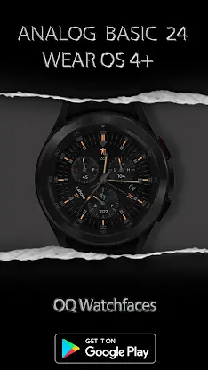 Analog Basic 24  Wear OS 4+ screenshot 4