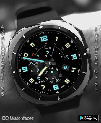 Analog Basic 36 WF Wear OS 5+ screenshot 7