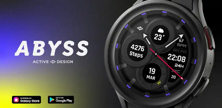 Abyss: Hybrid Watch Face — Android app banner