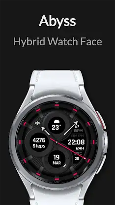 Abyss: Hybrid Watch Face screenshot 1