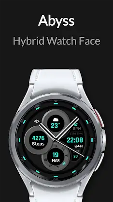 Abyss: Hybrid Watch Face screenshot 4