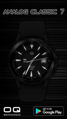 Analog Classic 7  Wear OS 4+ screenshot 1