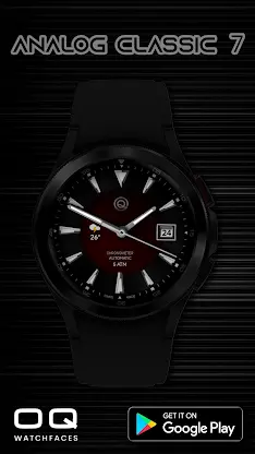 Analog Classic 7  Wear OS 4+ screenshot 6