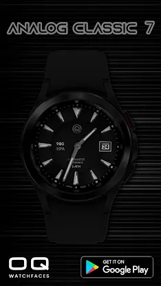 Analog Classic 7  Wear OS 4+ screenshot 3