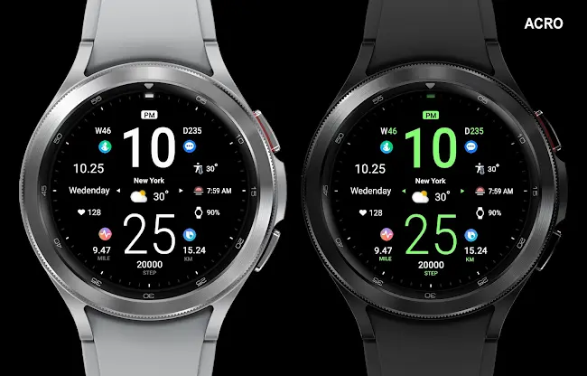 ACRO 26 Digital Info Watchface screenshot 7