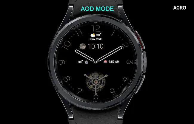 ACRO 27 Simple Gold Watchface screenshot 8