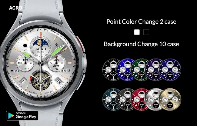 ACRO 28 STORM DS70 Watchface screenshot 5