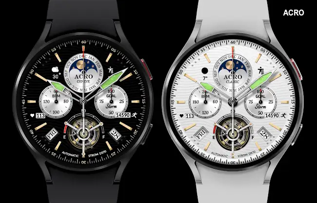ACRO 28 STORM DS70 Watchface screenshot 7