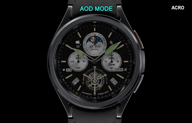 ACRO 28 STORM DS70 Watchface screenshot 8