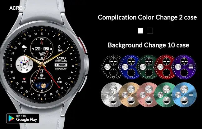 ACRO 31 luxury GL1872 Watch screenshot 5