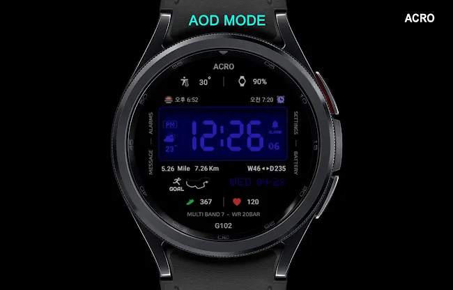 ACRO Genix G102 Digital watch screenshot 8