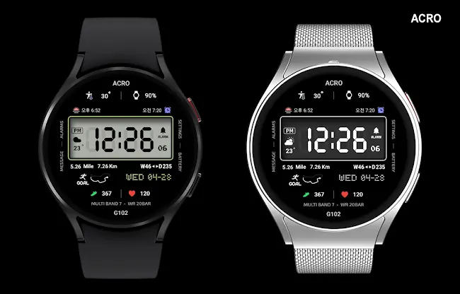 ACRO Genix G102 Digital watch screenshot 7