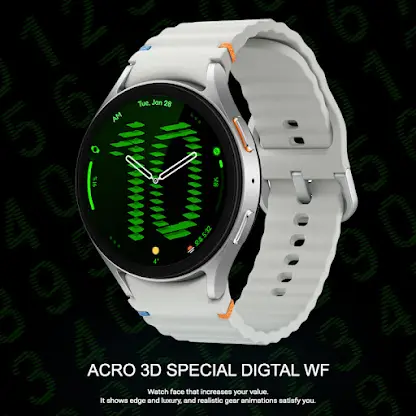 ACRO 3D Special Digital Watch screenshot 2